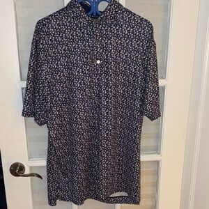 FootJoy Poly Navy Floral Print